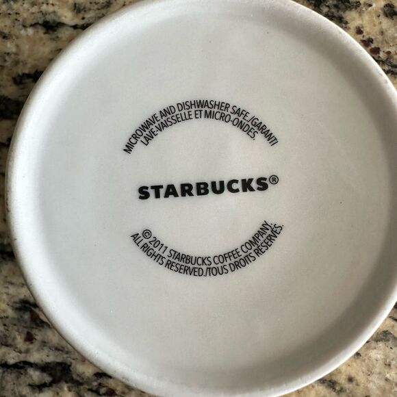 VINTAGE 2011 Starbucks Architect Series SEATTLE Coffee Tea Cup Mug - 18oz - Picture 5 of 5